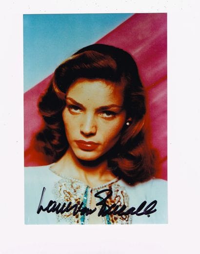 Lauren BACALL (1924–2014, American actress)...