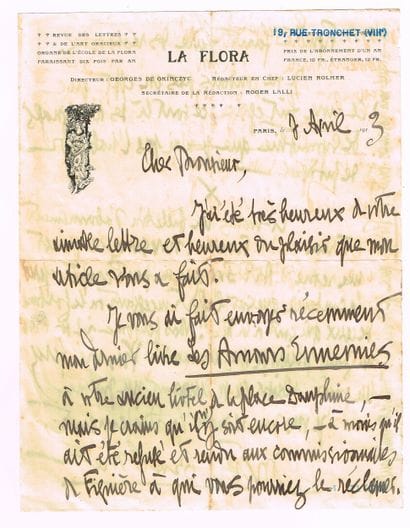 Lucien ROLMER (Marseille, 1880–1916, novelist,...
