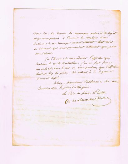 Claude Philibert Barthelot, Count of RAMBUTEAU...