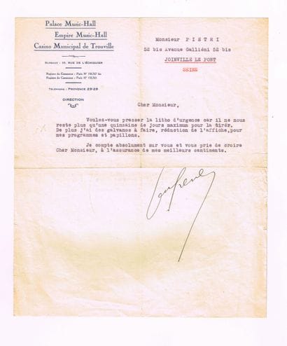 MUSIC HALL – Oscar DUFRENNE (1875–1933, music...