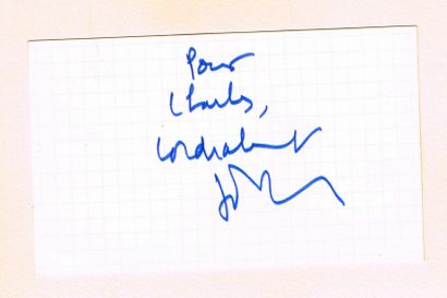 Jean d’ORMESSON (1925–2017, writer and member...