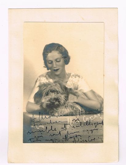 Alice COCEA (1842–1899–1970, actress and...