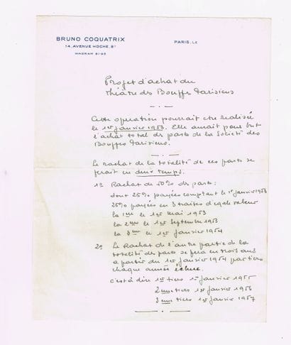 Bruno COQUATRIX [1910–1979, director and...