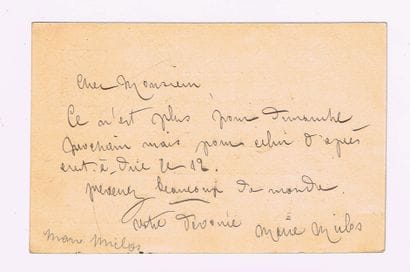 Marie MICLOS [1860–1951, pianist and composer]...