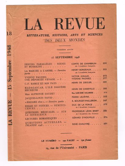 Marie de REGNIER (1875–1963, a woman of letters...