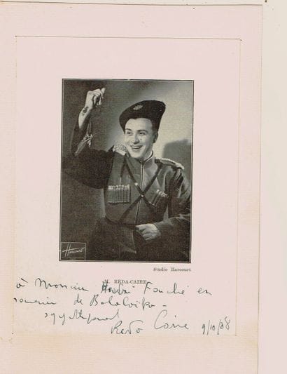 Reda CAIRE (1905–1963, singer) / Program...