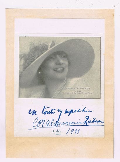 Cora LAPARCERIE-RICHEPIN (1875–1951, actress,...