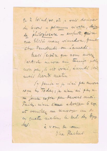 Elie RECLUS (1827–1904, journalist, ethnologist,...