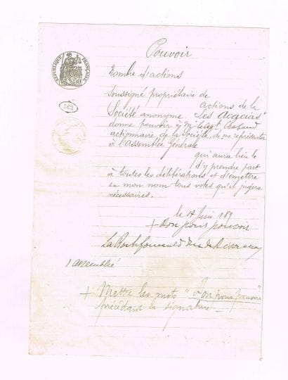 Sosthène de LA ROCHEFOUCAULD, Duke of BISACCIA...