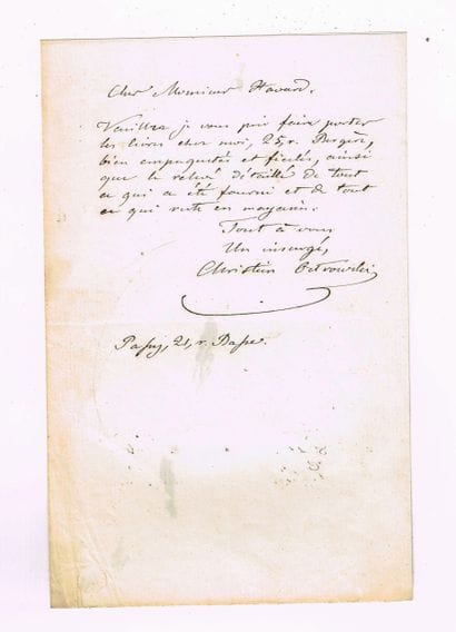 Christien OSTROWSKI (1811–1882, Polish man...