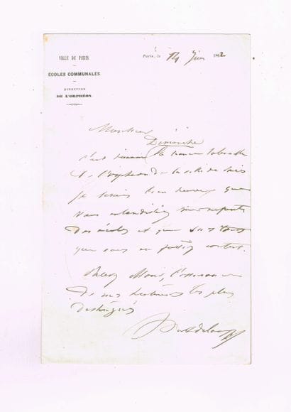 Jules PASDELOUP (1819–1887, conductor) /...