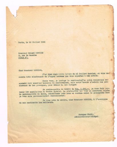 TOTAL Group – Ernest MERCIER (1878–1955,...