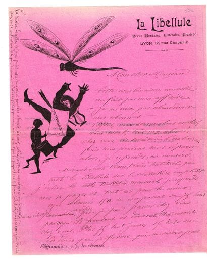 Charles MISSOL (Poet-Winemaker) / Letter...