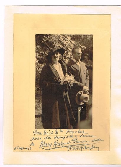 Marie MARQUET (1895–1979, actress) and Victor...