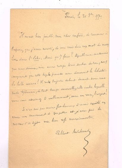 Philibert AUDEBRAND (1815–1906, writer and...