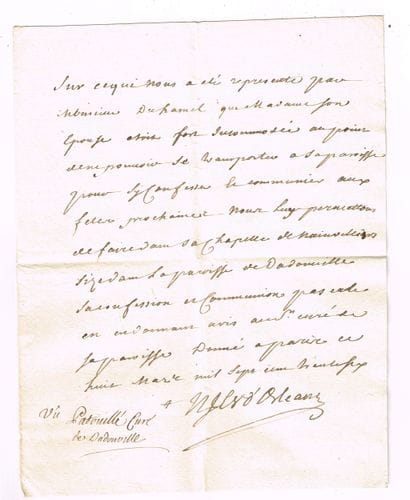 ORLEANS – Monsignor Nicolas-Joseph de PÂRIS...
