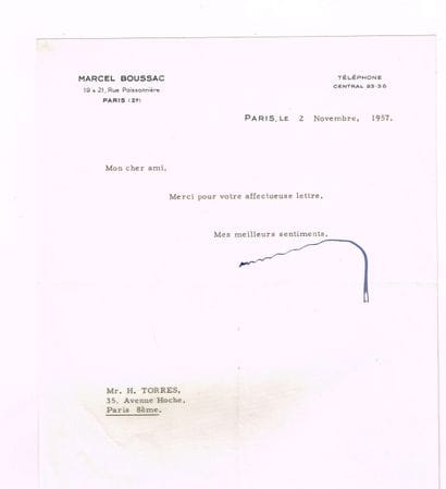 Marcel BOUSSAC (1889–1980, industrialist...