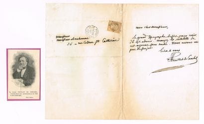 Félix FEUILLET de CONCHES (1798–1887, diplomat,...