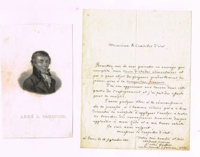 Abbé Louis GAULTIER (1746–1818, theologian...