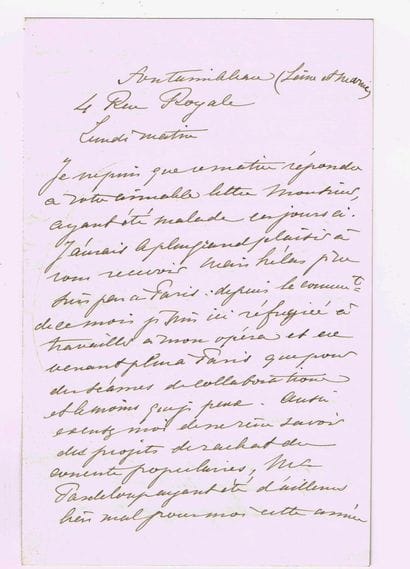 Clémence de GRANDVAL (née de Reiset, 1828–1907,...