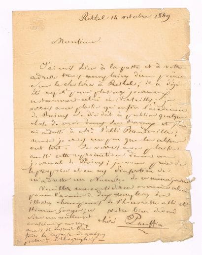 RETHEL (08) - Chéri PAUFFIN (1801–1863, magistrate,...
