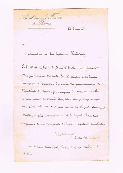 Eugène GUILLAUME (Montbard, 1822–1905, sculptor...