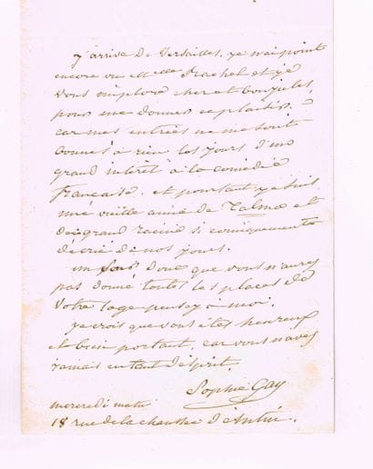 Sophie GAY (1776–1852, woman of letters and...