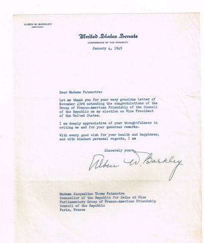 USA - Alben William BARKLEY (1877–1956, American...
