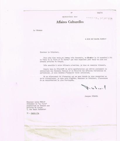 Jacques DUHAMEL (1924–1977, politician) /...