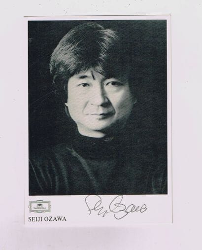 Seiji OZAWA (1935–2024, Japanese conductor)...
