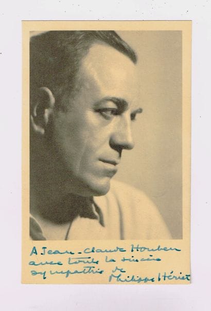 Philippe HERIAT (1898–1971, novelist, winner...