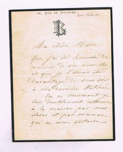Rosine LABORDE (1824–1907, opera singer;...