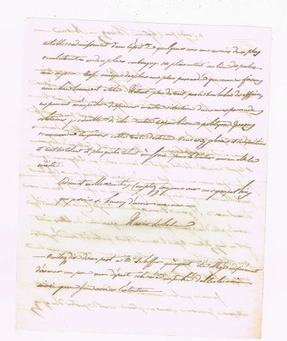 Count Xavier de SADE (1777–1846, elected...