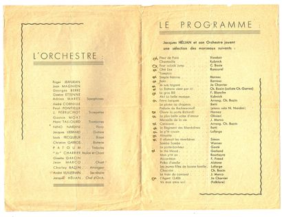 Jacques HELIAN (1912–1986, vaudeville conductor)...