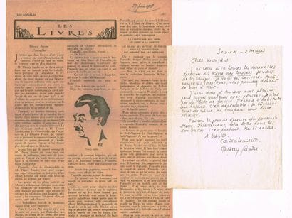 Thierry SANDRE (1890–1950, writer, winner...
