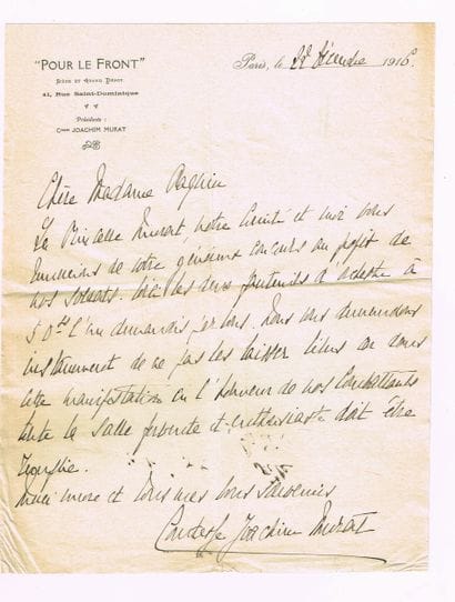 Hélène MURAT (née Bianchi, 1870–1940, writer,...