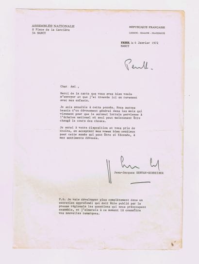 Jean-Jacques SERVAN-SCHREIBER (1924–2006,...