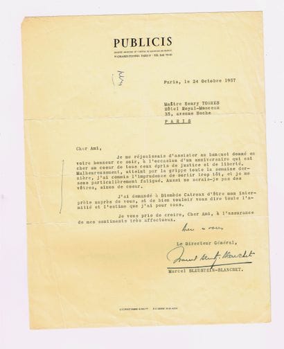 Marcel BLEUSTEIN-BLANCHET (1906–1996, advertising...