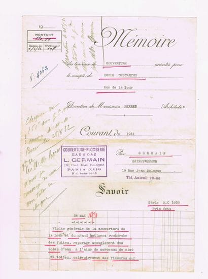 Auguste PERRET (1874–1954, architect who...