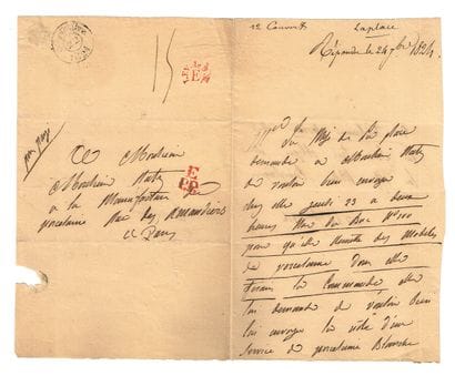 NAST PORCELAIN MANUFACTORY / An autograph...