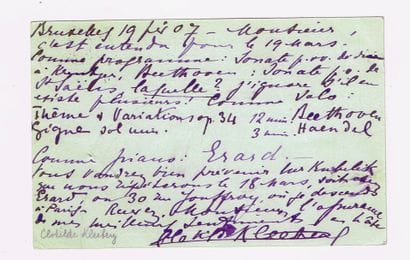 Clotilde KLEEBERG (1866–1909, pianist) /...