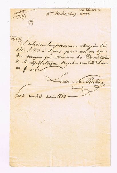 Louise SWANTON BELLOC (La Rochelle 1796–1881,...