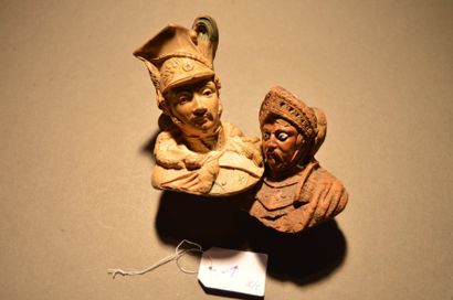 Lot de deux foyers Gambier comprenant: -...