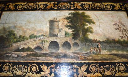 Table en scagliola