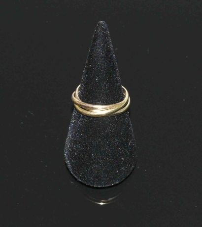 BAGUE TRINITY trois ors 

Signé CARTIER

TDD :54

Poids...