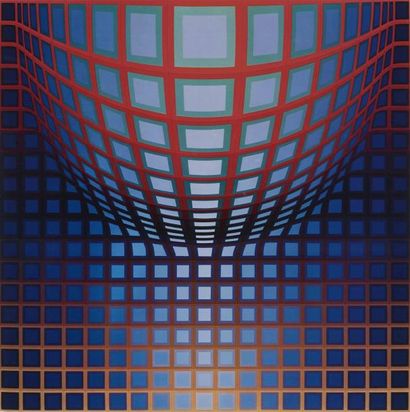 Victor Vasarely
KEZDI-VEGA, 1974 Estampe...