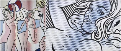 Roy Lichtenstein
Lot de deux affiches: Paysage,...