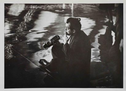 ANONYME
Stanley KUBRICK sur un tournage Tirage...