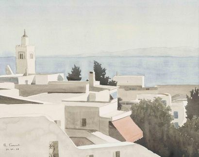 Charles FROMENT
Sidi Boussaid, 1938 Aquarelle...
