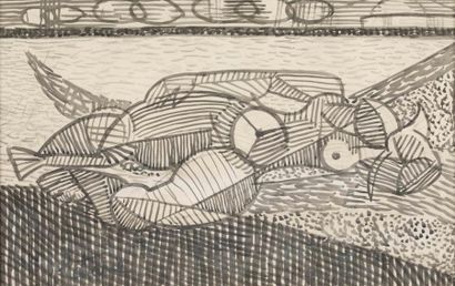 Louis LATAPIE
Sans titre Encre sur papier...